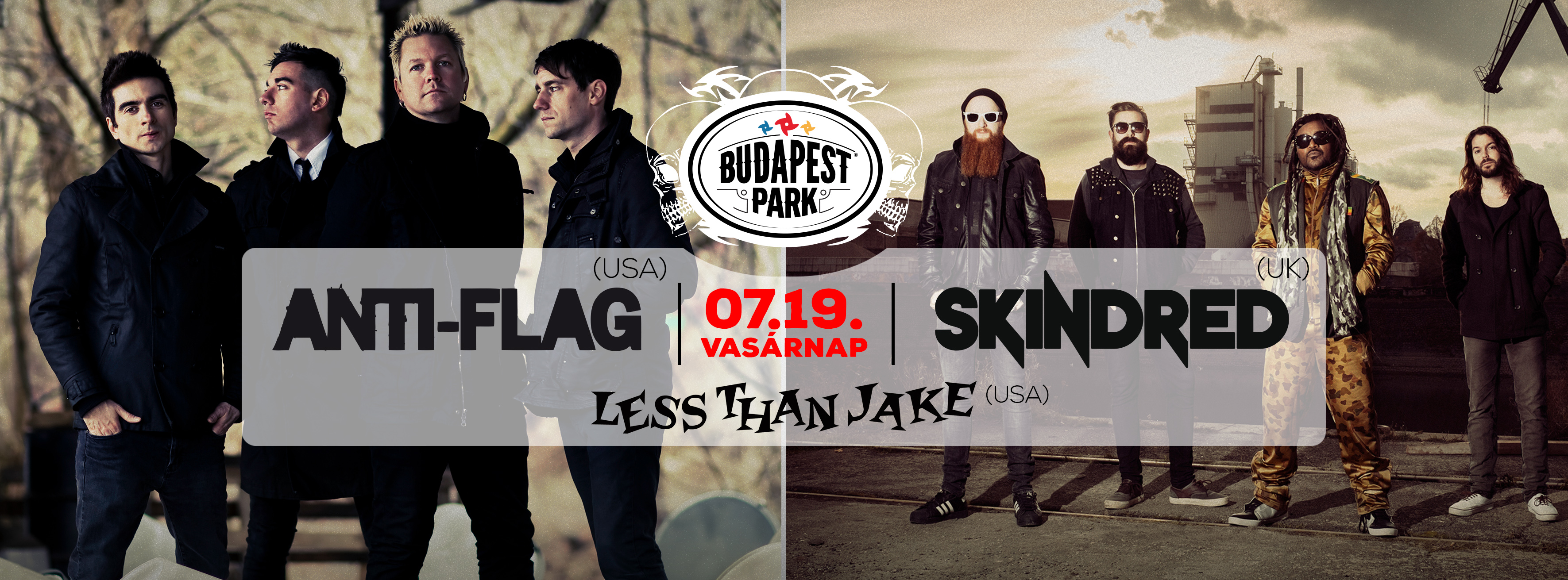 Park Update: az Anti-Flag, a Skindred és a Less Than Jake ...